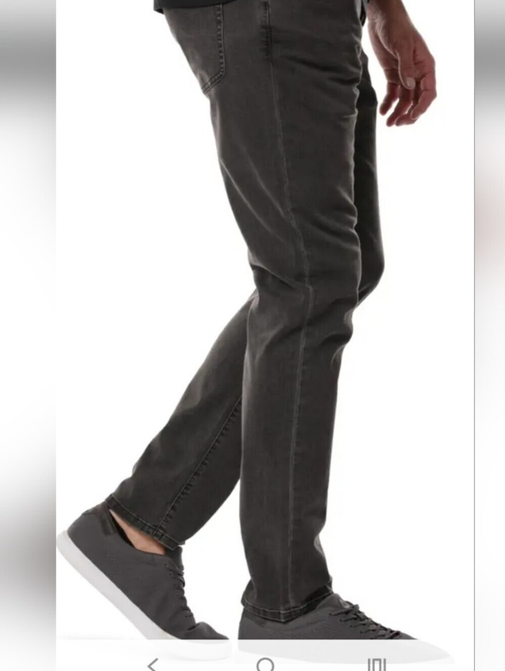 Travis Mathew Men's Charcoal Grey Washed Jeans Straig Leg 32x30 - Picture 2 of 13